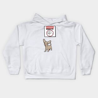 Beware of dog Kids Hoodie